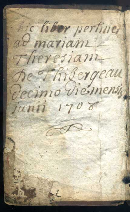 Thibergeau-inscription
